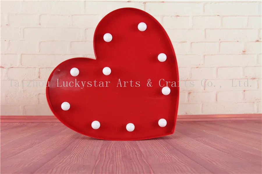 Светильник до 13 &quotПластик шатер светильник красное сердце образный знак