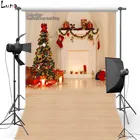 Новый тканевый фланелевый фон MEHOFOTO с изображением дерева внутри помещения для детской фотосъемки Рождественский винил для семейной фотостудии ST521