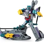 Игрушка-Разрушитель-трансформер Haizhixing 5 в 1 для мальчиков, аниме экшн-фигурки, робот, автомобиль, грузовик, самолет, танк, военная модель, подарок для детей