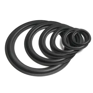 Резиновое складное кольцо для ремонта динамиков, 2 шт., сабвуферы, аксессуары для ремонта динамиков, сделай сам, 3456810 дюймов