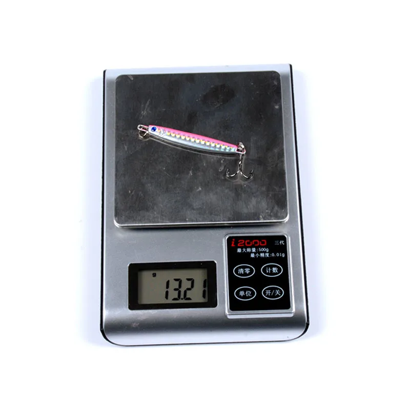 В ассортименте имеются 5 расцветок из тостолистой стали приманки свинца рыбный