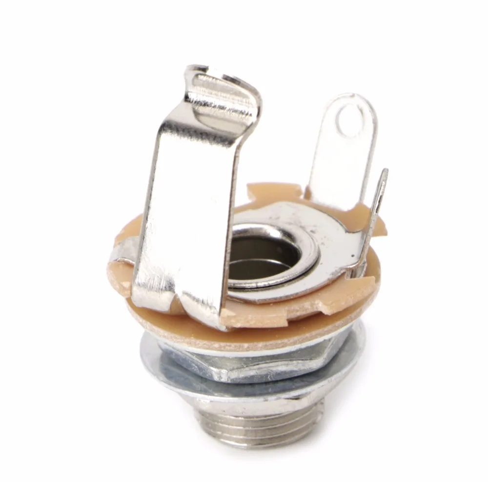 Новинка 1/4 &quotмоно гнездовой разъем для электрической гитары бас|for electric guitar|input