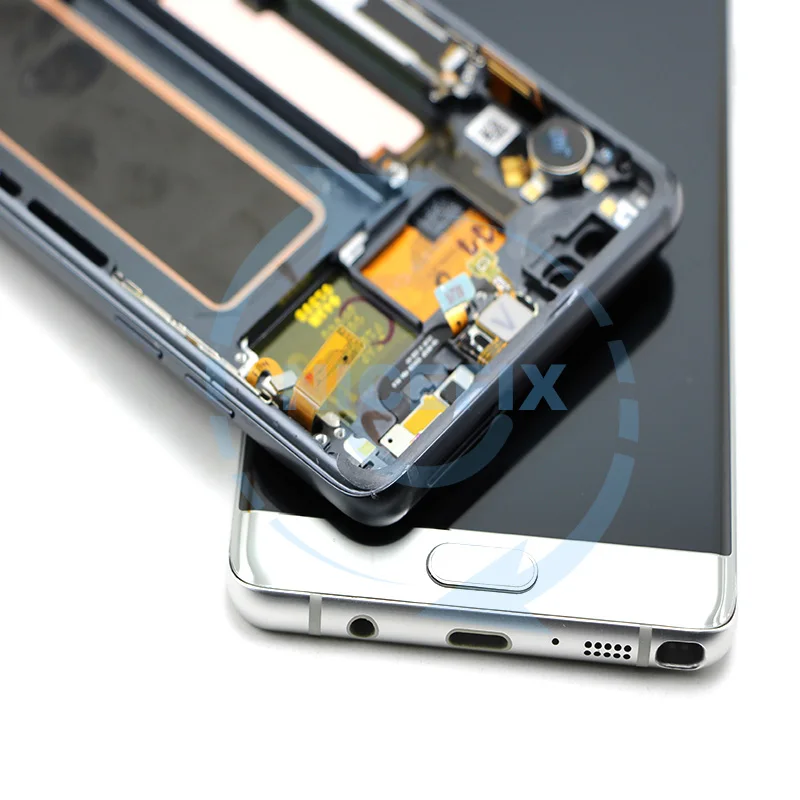 ЖК дисплей с дигитайзером сенсорного экрана для Samsung Galaxy Note Fan Edition FE/DS N935F рамкой