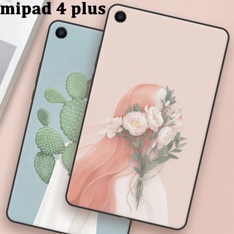 Чехол для xiaomi mi Pad 4 plus чехол в литературном стиле мягкие чехлы телефонов miPad