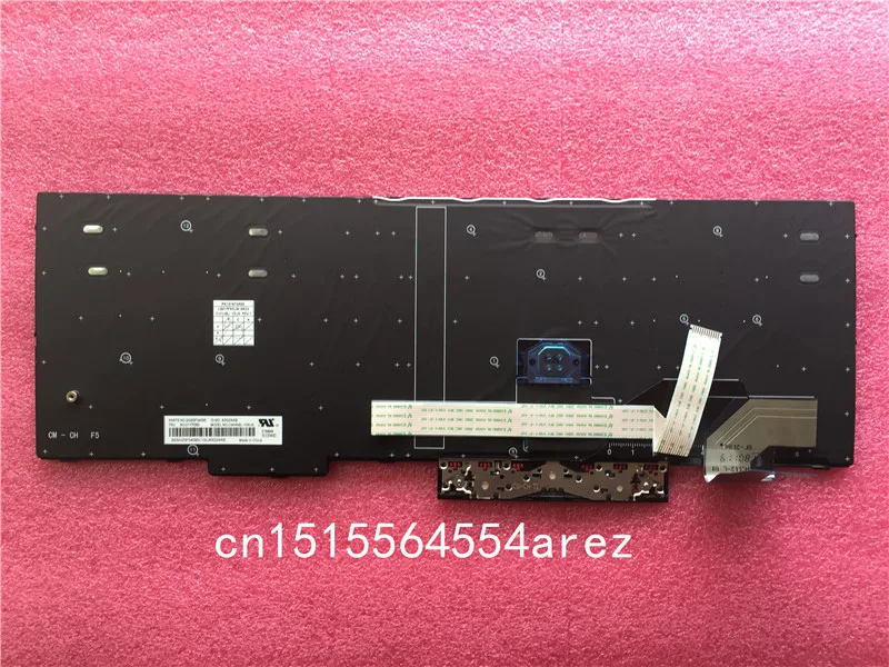 Новый оригинальный ноутбук Lenovo ThinkPad E580 P52 L580 P72 T590 P53s E590 L590 P53 P73 клавиатура 01YP560 01YP720