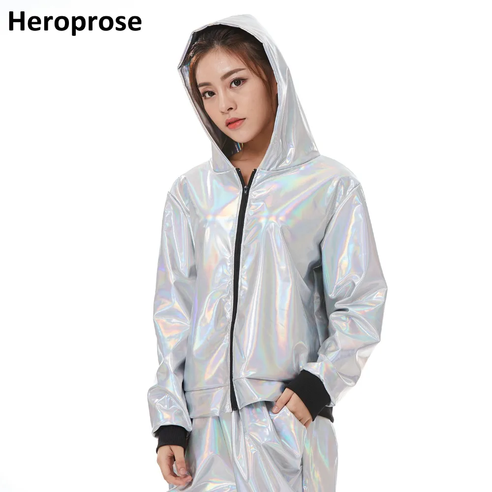 

Куртка-бомбер женская демисезонная флуоресцентная, с блестками