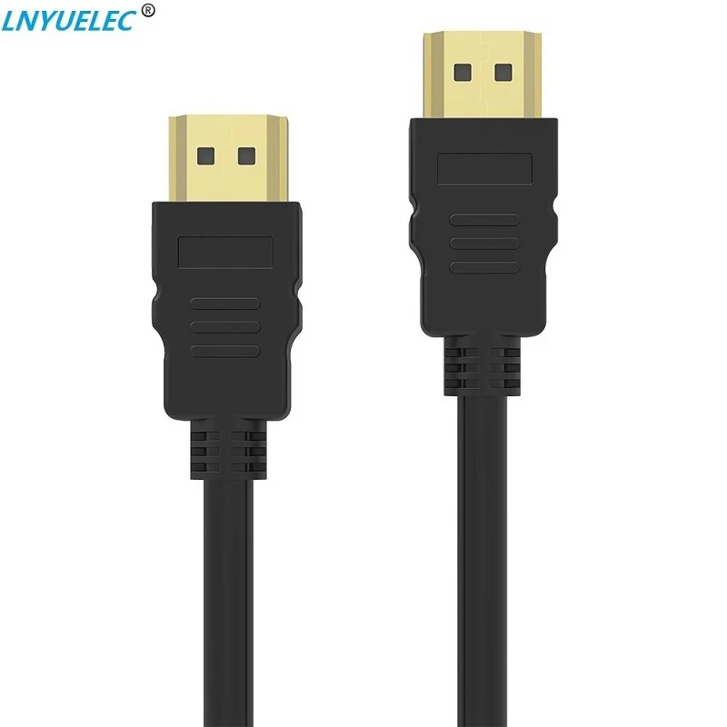 HDMI-совместимый кабель LNYUELEC видеокабели с позолоченным покрытием 1 4 1080P 3D для HDTV