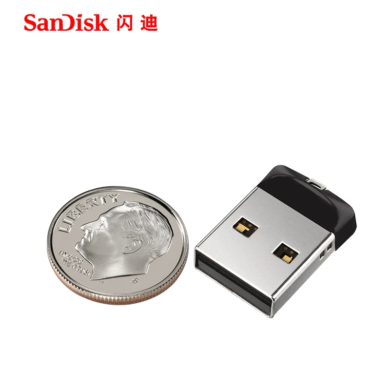 SanDisk USB флэш-накопитель CZ33 16 GB мини-накопитель USB 2,0 карта памяти U диск поддержка официальное подтверждение