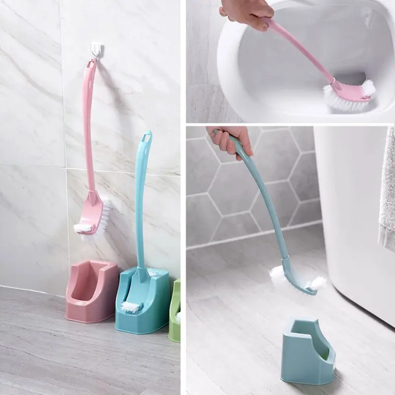 1 Set Practical Lavatory Brush Toilet &amp Holder Bathroom Accessories | Обустройство дома