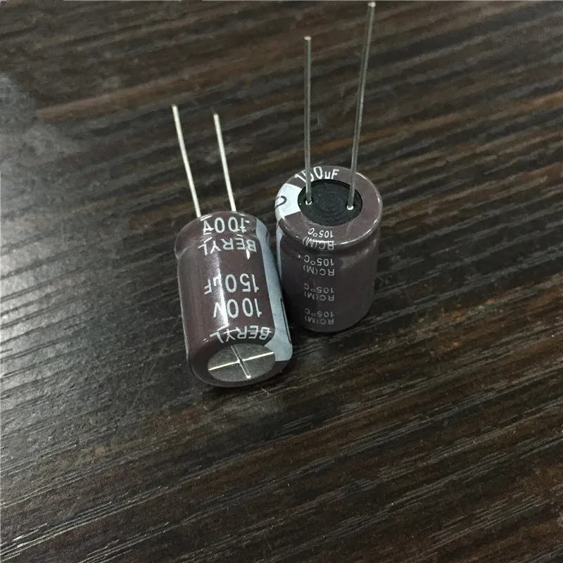 10 шт. 150 мкФ 100 в BERYL RC 12 5x20 мм 100V150uF конденсатор хорошего качества|Конденсаторы| |