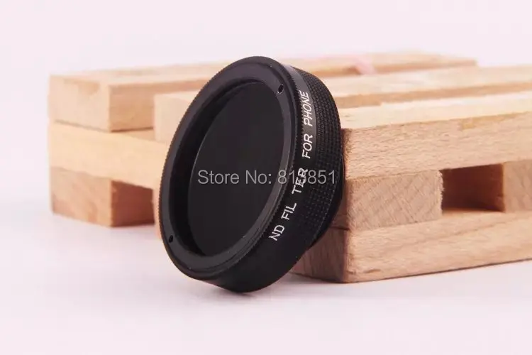 Black Universal ND Dimming Filter Lens For Samsung Galaxy Note Edge 4 S5 mini S6 edge A5 iPhone 6 PLUS 5 5S Smartphone |