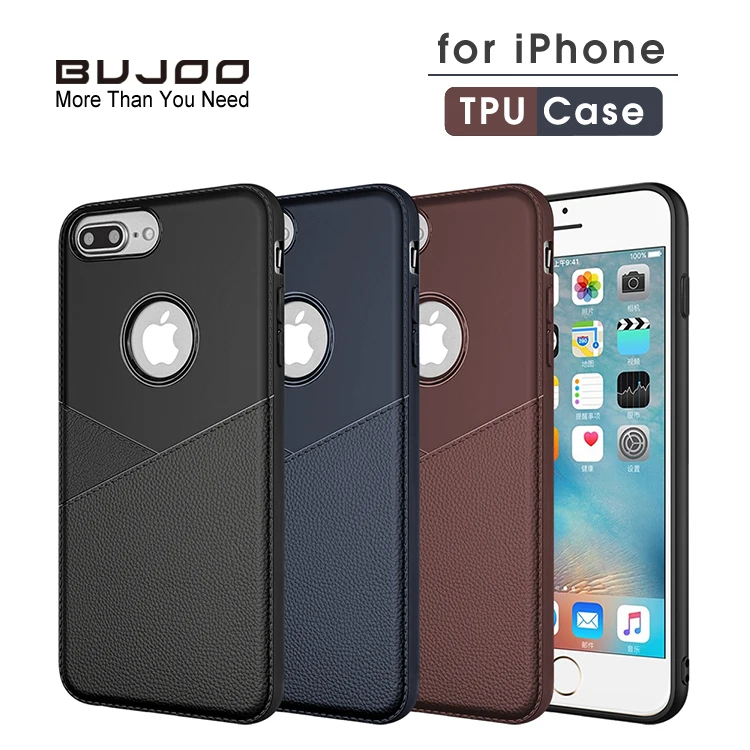 Мягкий Ультратонкий чехол BUJOO из ТПУ для iPhone 6 6S Plus 7 8 X XR XS Max противоударный