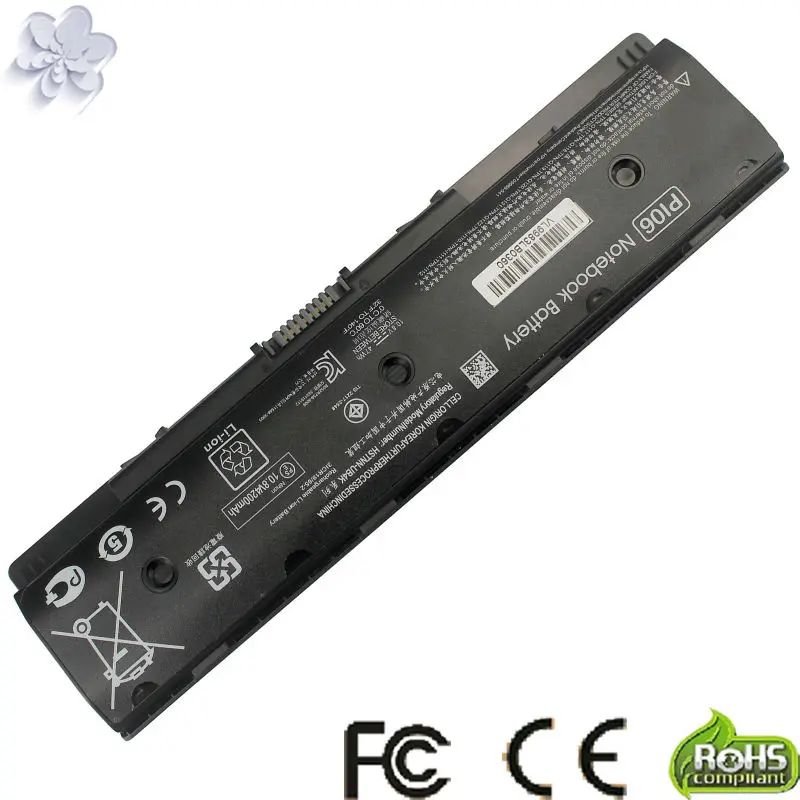 Аккумулятор для HP HSTNN LB4O/YB4N/YB4O P106 PI06 PI09 Envy TouchSmart 14 14t 14z 15 15t 15z 17 17t 17z Series M7 M7t M7z|battery for