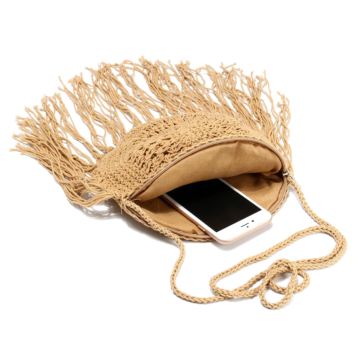 Женская Соломенная Сумка Osmond пляжная сумка из ротанга плетеная с бахромой ручная