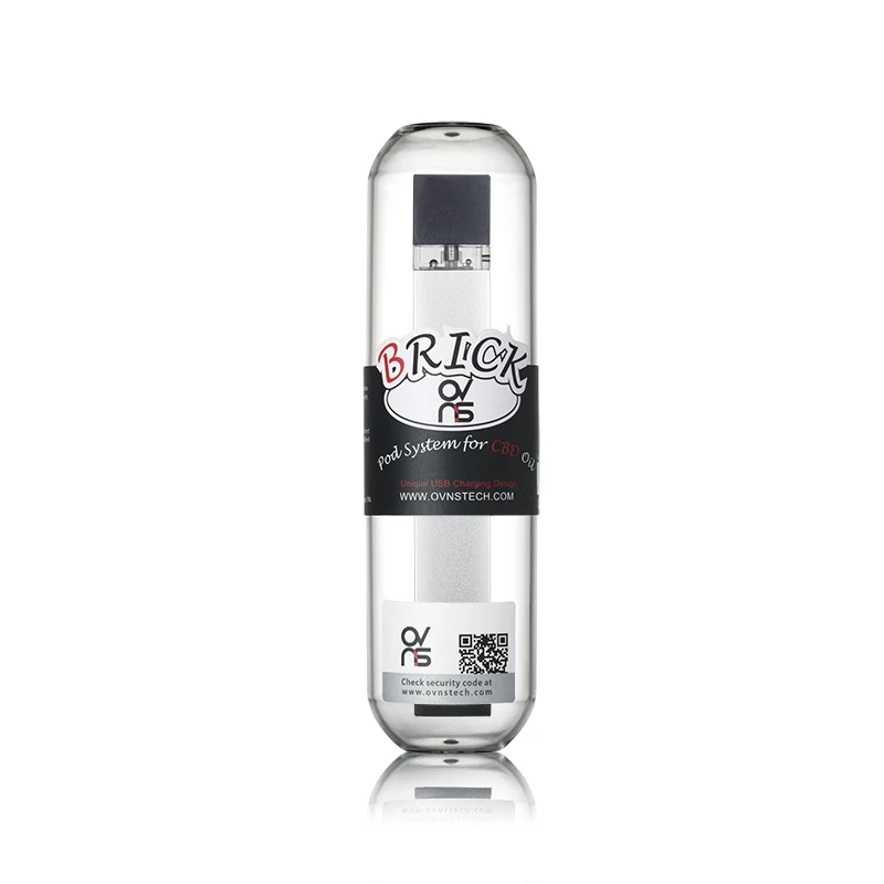 Новейший оригинальный OVNS Brick Pod Vape комплект встроенный аккумулятор 250 мАч e cig Электронная сигарета стартовый