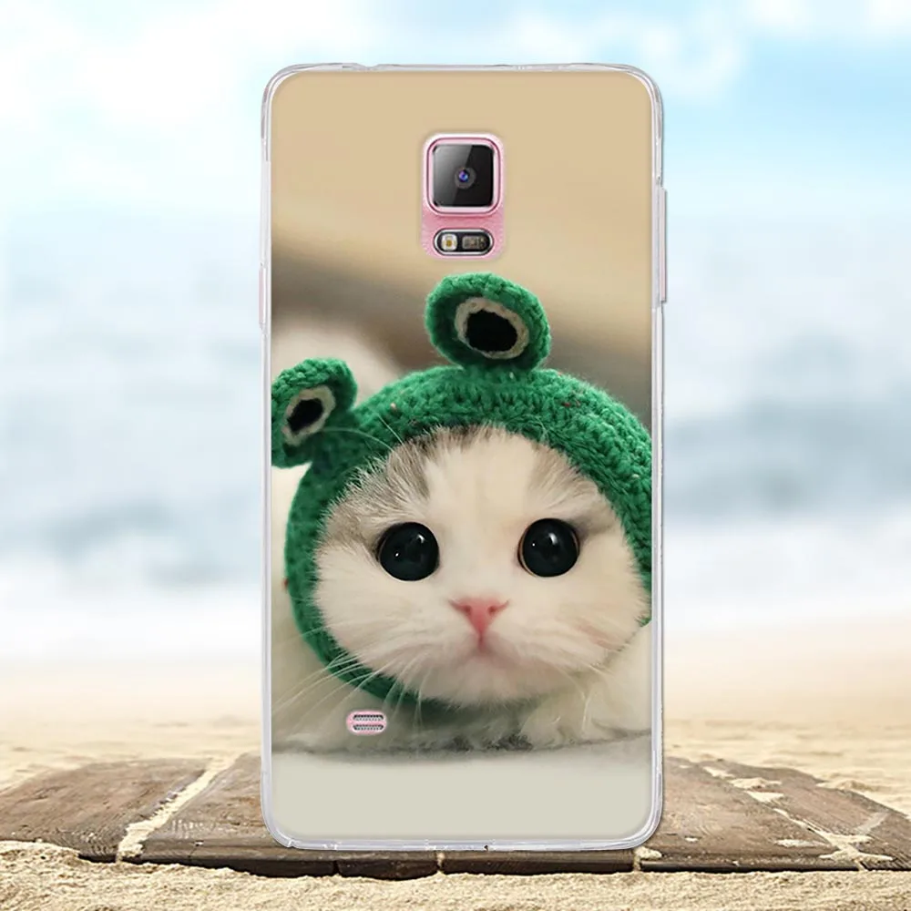 For Samsung Galaxy Note 4 Case Soft TPU N910F N910C Cover Animal Patterned Bumper | Мобильные телефоны и аксессуары