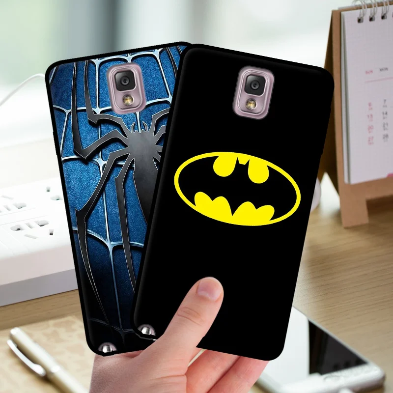Чехол mosirui для samsung galaxy note3 N9000 силиконовый чехол мягкий телефона Marvel Comics Spider |