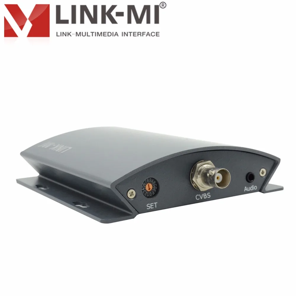 Фото LINK-MI PCS01 Professional CVBS/AV to 3G/HD/SD SDI преобразователь с видео аудио до 1080p 3g sdi кодировщик с DIP-переключателем №2