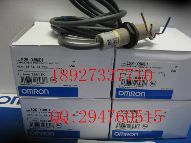 [ZOB] 100% новый оригинальный оптический датчик приближения OMRON Omron E2K-X8ME1 2 м |