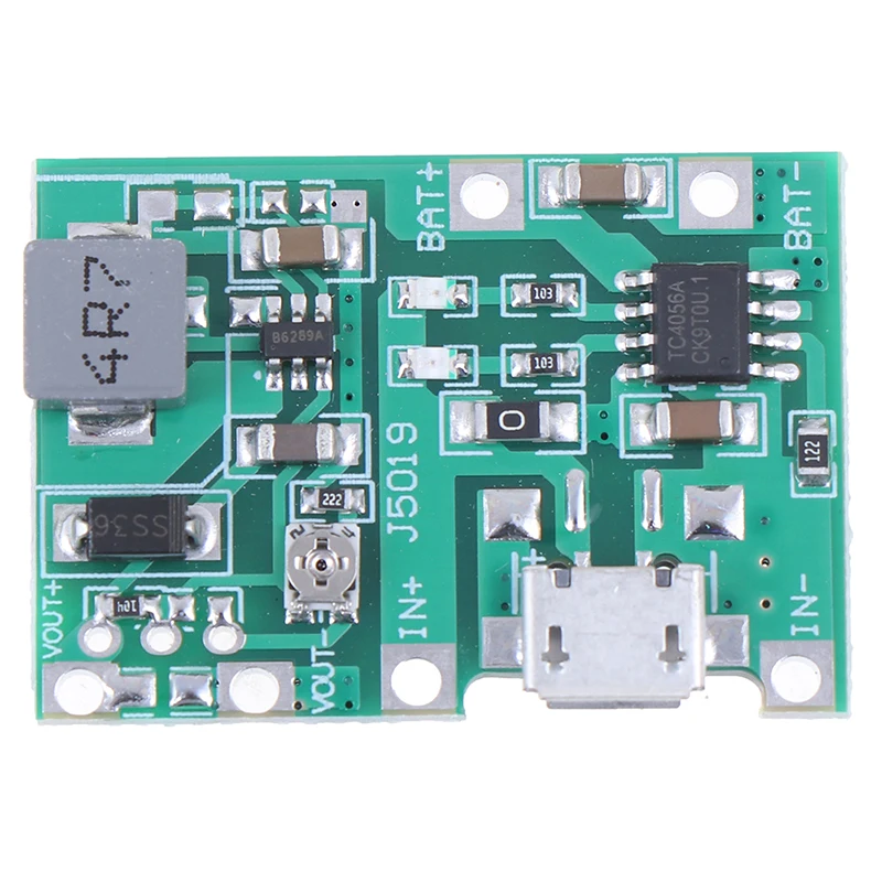 One Piece DC-DC Step Up Boost Module Lithium Li-ion 18650 3.7V 4.2V Battery Charger Board Integrated Circuits | Инструменты