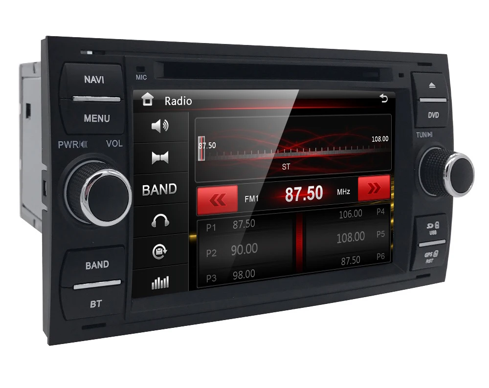 7 &quotавтомобильный dvd-плеер с GPS BT/TV USB SD аудио Радио стерео Автомобильный