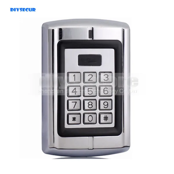 RFID кардридер DIYSECUR BC2000 металлический чехол с клавиатурой и системой контроля