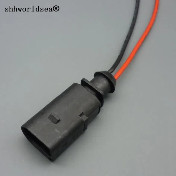 Shhworldsea 1 шт. 1J0973802 для VW EOS Golf Passat Audi 2 контактный разъем Плоский корпус провод Жгут