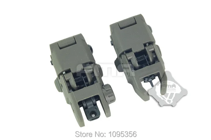 OD Бесплатная доставка Охотничий Тактический Gen передний и задний складной прицел