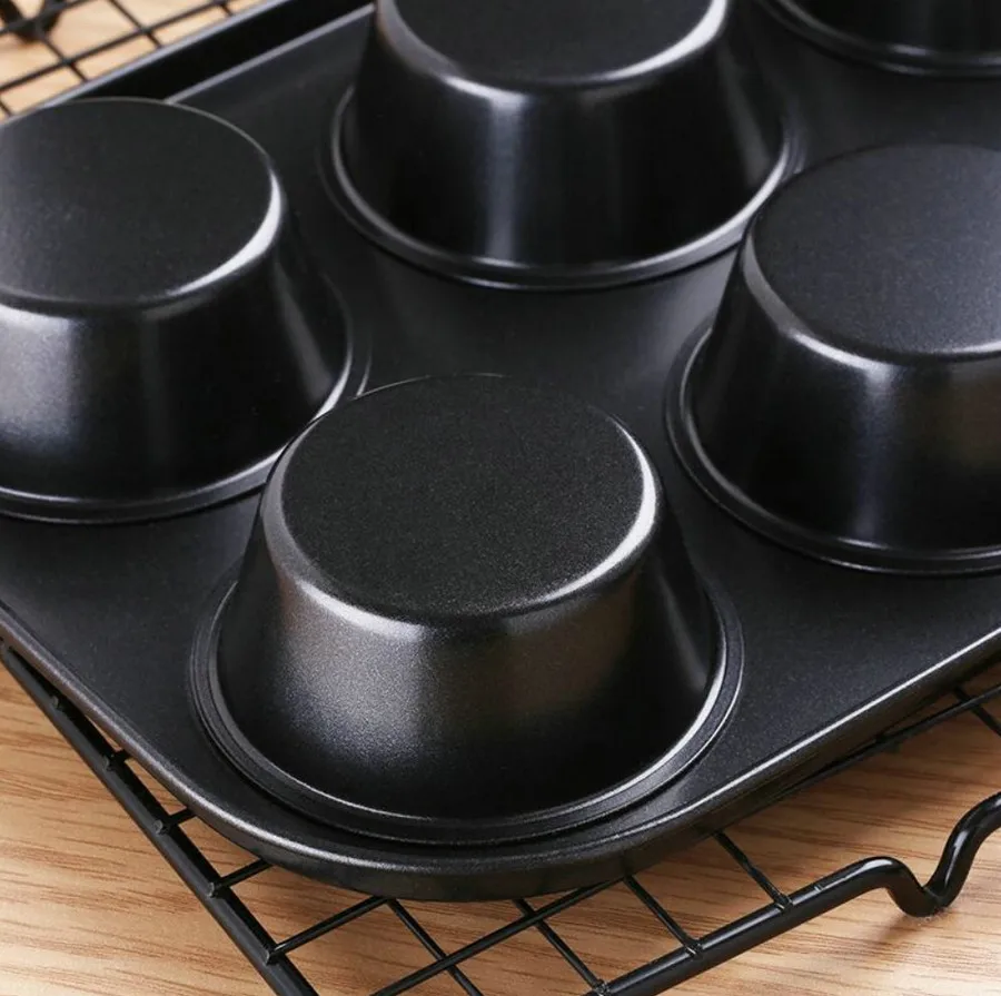Лидер продаж высококачественные Формы для кексов с 6 чашками инструменты выпечки