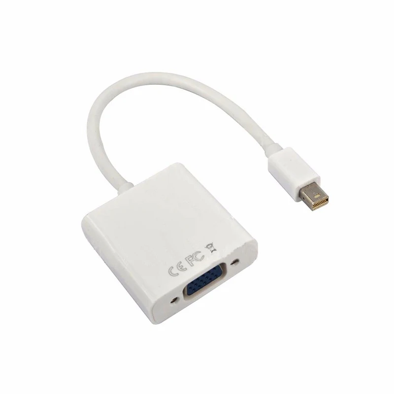 Mini Display Port DP To VGA адаптер кабель для Apple MacBook Air Pro iMac Белый|Кабели VGA| |