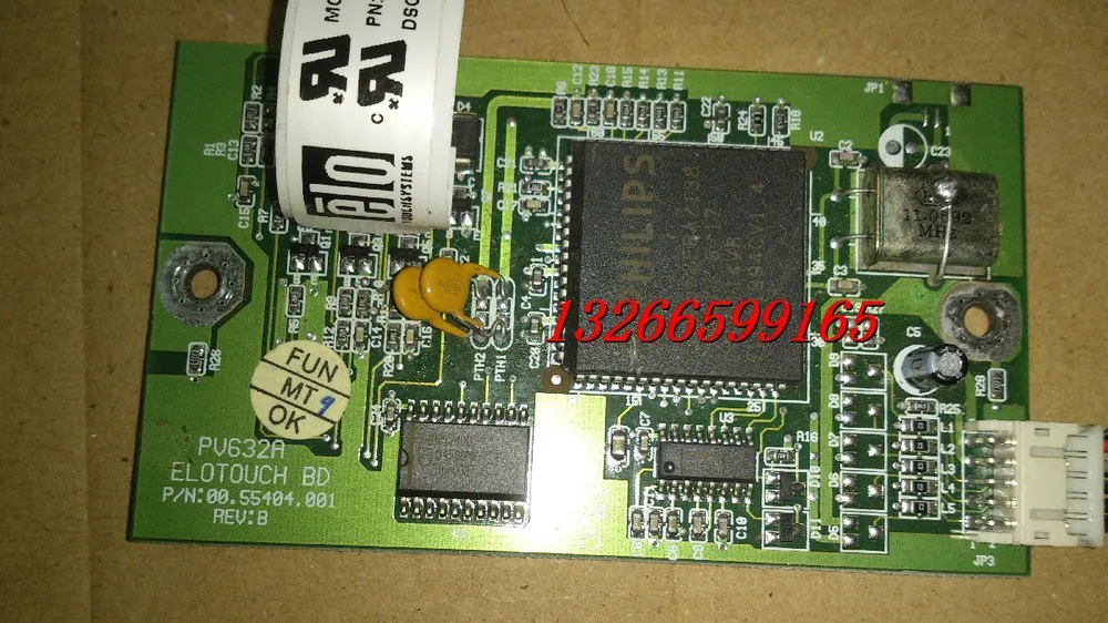 

[ZOB] ELO TOUCH BD P / N: 00.55404.001 REV: B PV632A control card ---