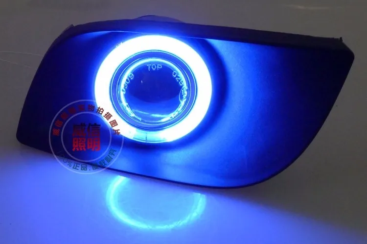 DRL Противотуманные Фары Светильник Ангел глаз Светодиодный светильник тумана +