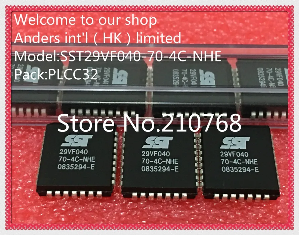 50 шт./лот SST29VF040 70 4C NHE 29VF040 PLCC32|lot cosmetic|lot uniformlot of lcd tv |