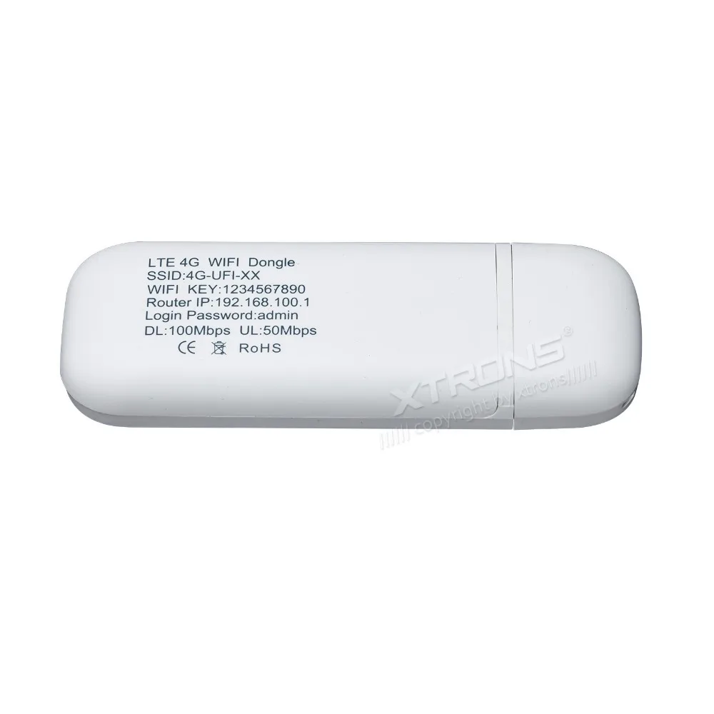 XTRONS 4GDONG001 4G LTE UBS Dongle Беспроводной Wi-Fi Модем Stick wifi совместимый со всеми