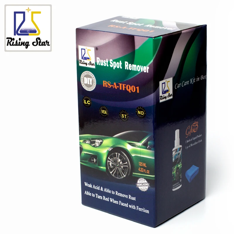 Rising Star RS-A-TFQ01 средство для удаления пятен ржавчины 125 мл набор для DIY пользователей обода колеса автомобиля ржавчины удаления и очистки продуктов ржавчины конвертер