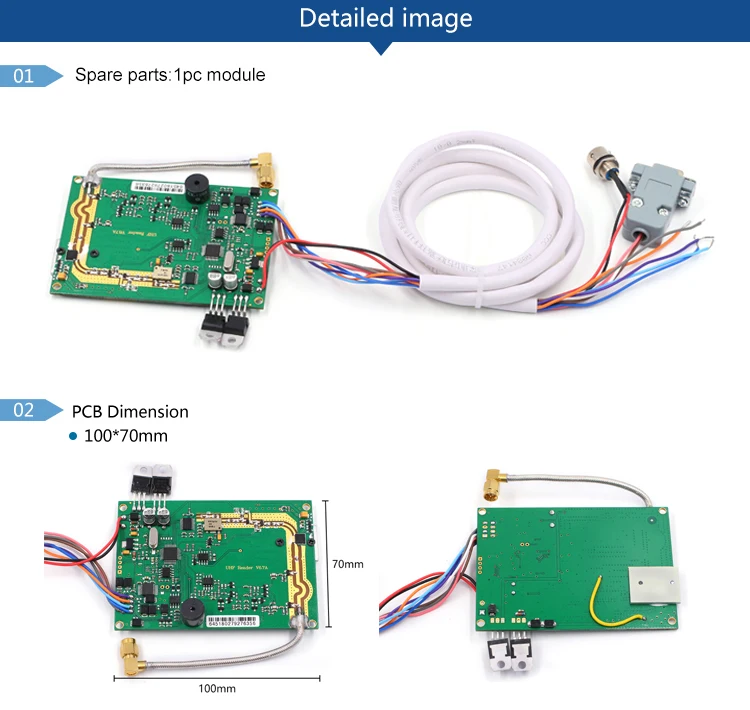 Chafon 15 м 902~ 928 МГц RFID модуль UHF RS232 RS485 WG26 TCP/IP интерфейс для парковки автомобиля
