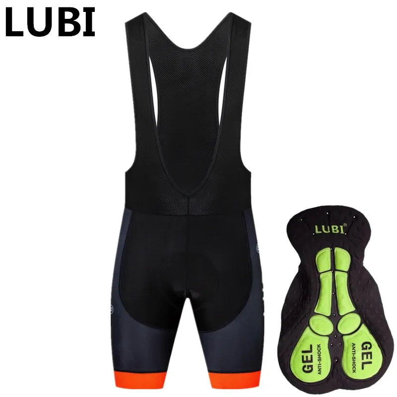 Gel Pad shorts LUBI Лето Для мужчин Pro велосипедные шорты Race гель площадку Удобные MTB брюки дорожный велосипед Колготки мягкой губкой анти- пот Для женщин нагрудники - Цвет: Gel Pad shorts
