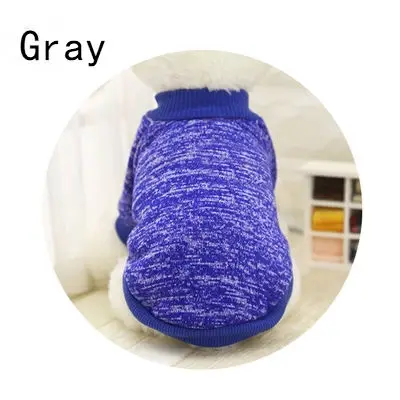 Pet Four Seasons warm clothes cat sweatshirt casual Teddy cashmere knit sweater two-legged Dress |