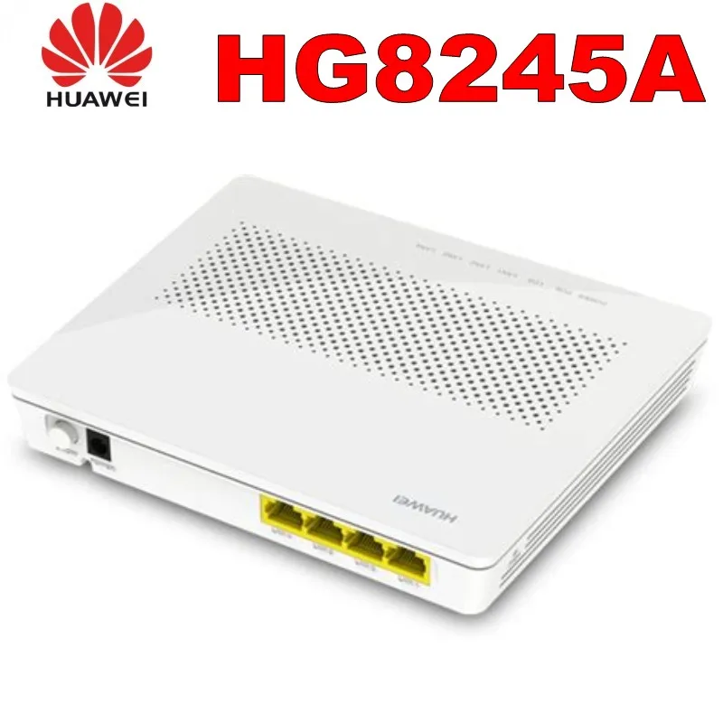 100% оригинальный новый HUAWEI HG8245A EPON/GPON ONU ONT 4 * FE + 2 POTS SIP Wifi Usb двойной протокол
