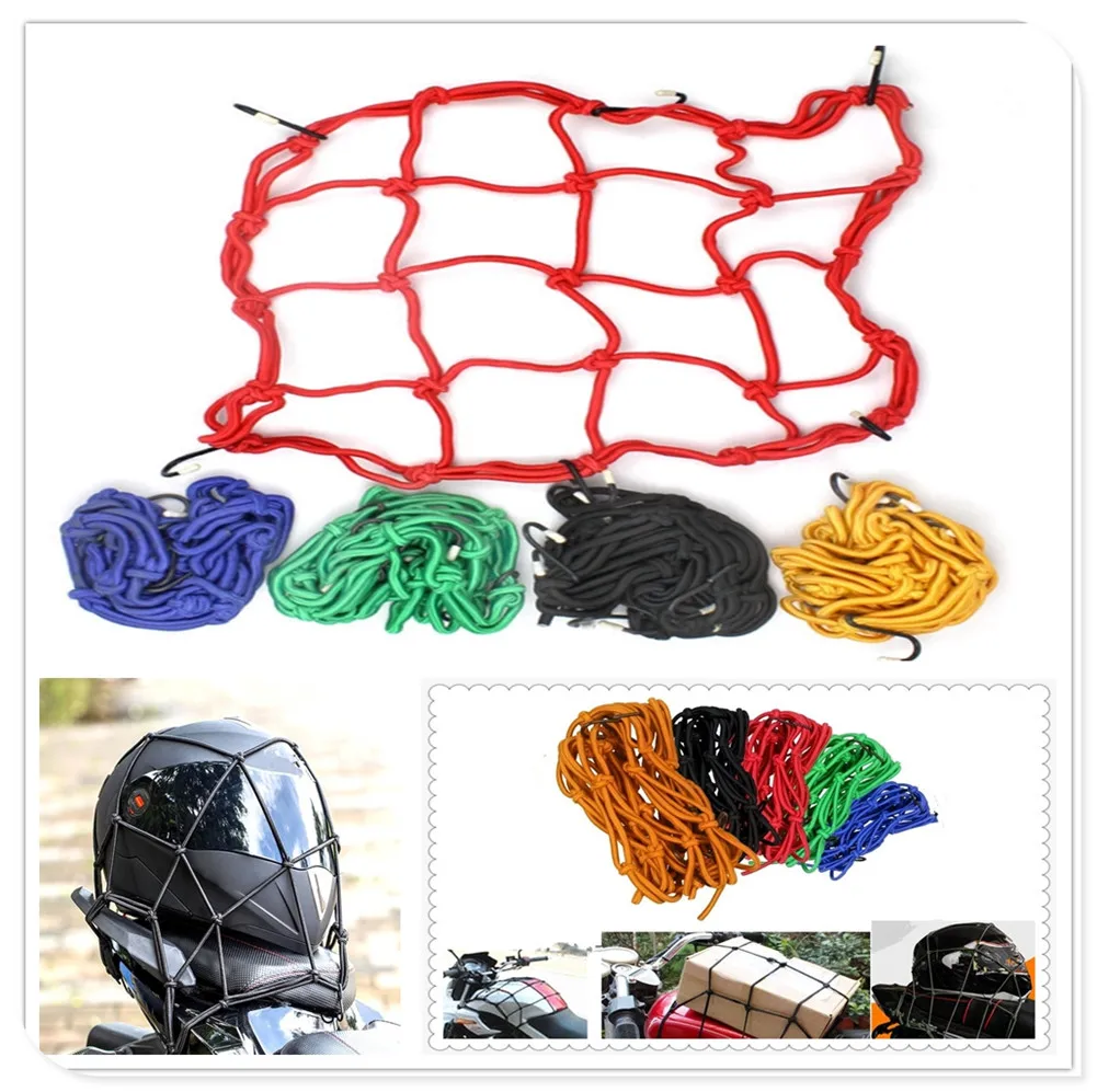 

Motorcycle universal bag helmet Universal baggage bicycle luggage Cargo net cover for Ducati Sled 950 YAMAHA WR250R X SEROW225