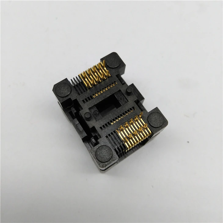 

SSOP24 TSSOP24 Burn in Socket Pin Pitch 0.65mm IC Body Width 4.4mm 173mil Test Socket Adapter