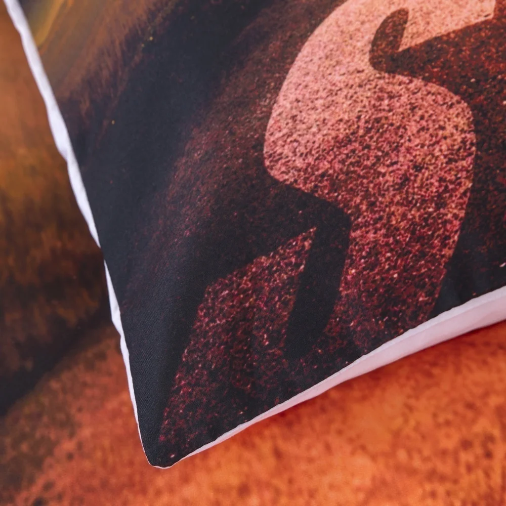 Модный комплект постельного белья с 3D принтом и цифровым пододеяльник +