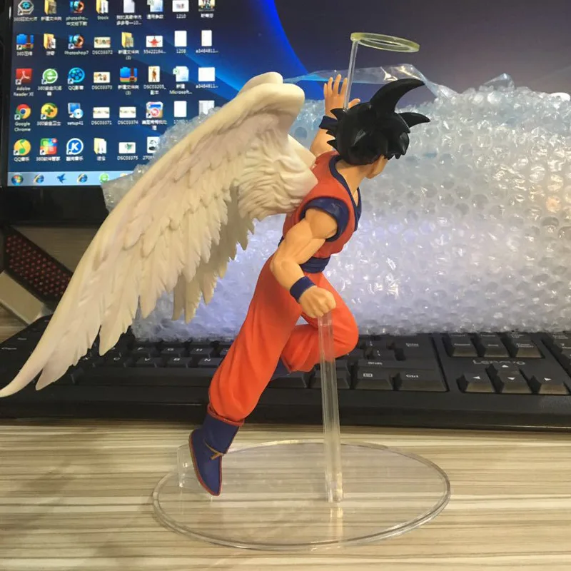 Японские фигурки Аниме игрушечные Dragon Ball Z фигурка Ангела Сон Гоку Фигурки ПВХ