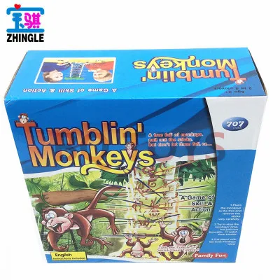 Интерактивные Настольные игры для родителей и детей падающие обезьяны семейные