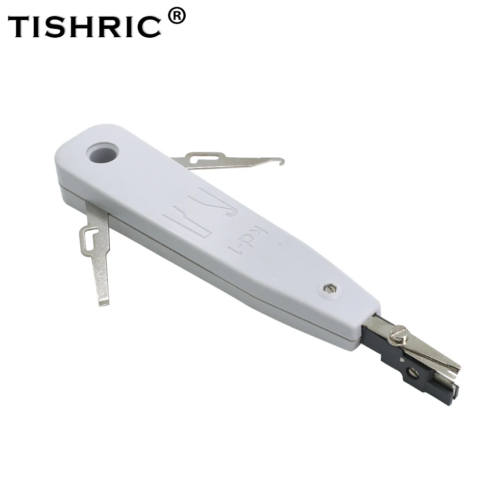 10 шт. TISHRIC Krone Lsa-plus KD-1 телекоммуникационный телефонный провод кабель RJ45 удар вниз сетевой набор инструментов Профессиональный
