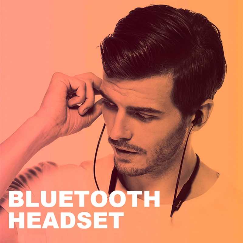 Беспроводные наушники Bluetooth IPX5 водонепроницаемые магнитная гарнитура с