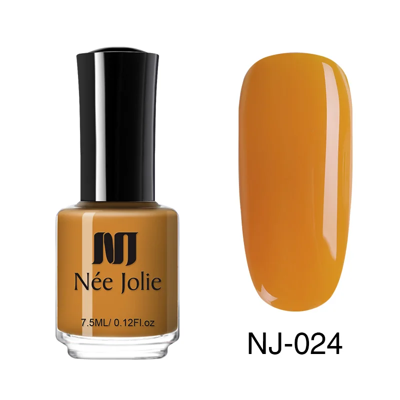 7.5ml Pure-024 Лак для ногтей NEE JOLIE Red Series, 3,5 мл, 7,5 мл, голографический матовый эффект, нормальные цвета, лак для ногтей, 12 цветов - Цвет: 7.5ml Pure-024