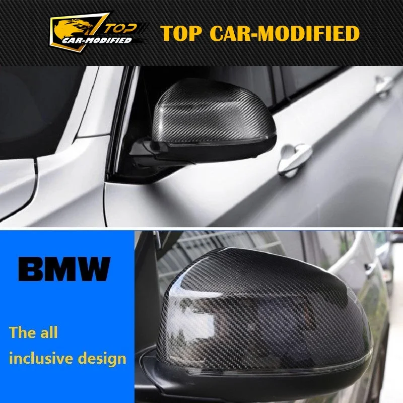 Бесплатная доставка 14 17 для BMW X4 чехол дверного зеркала из углеродного волокна