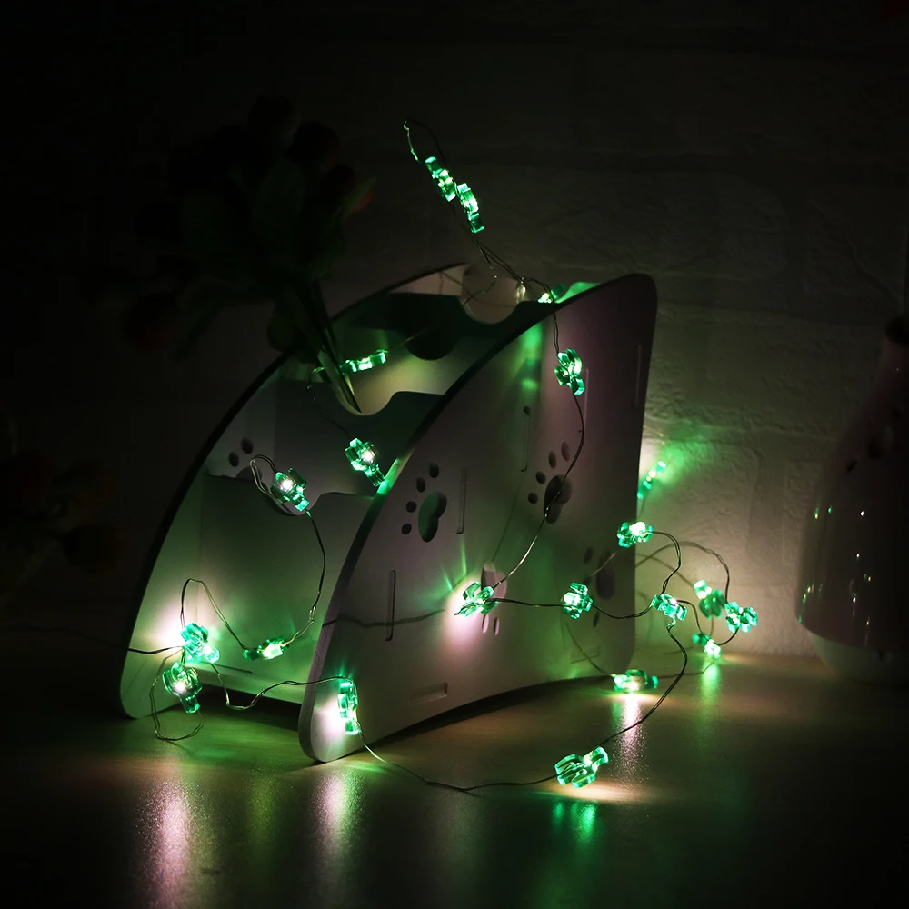 

Green Cactus Shape String Lights 3M 30 LED Copper Wire Decorative Lamp Room Christmas Lights Outdoor Fairy Lights