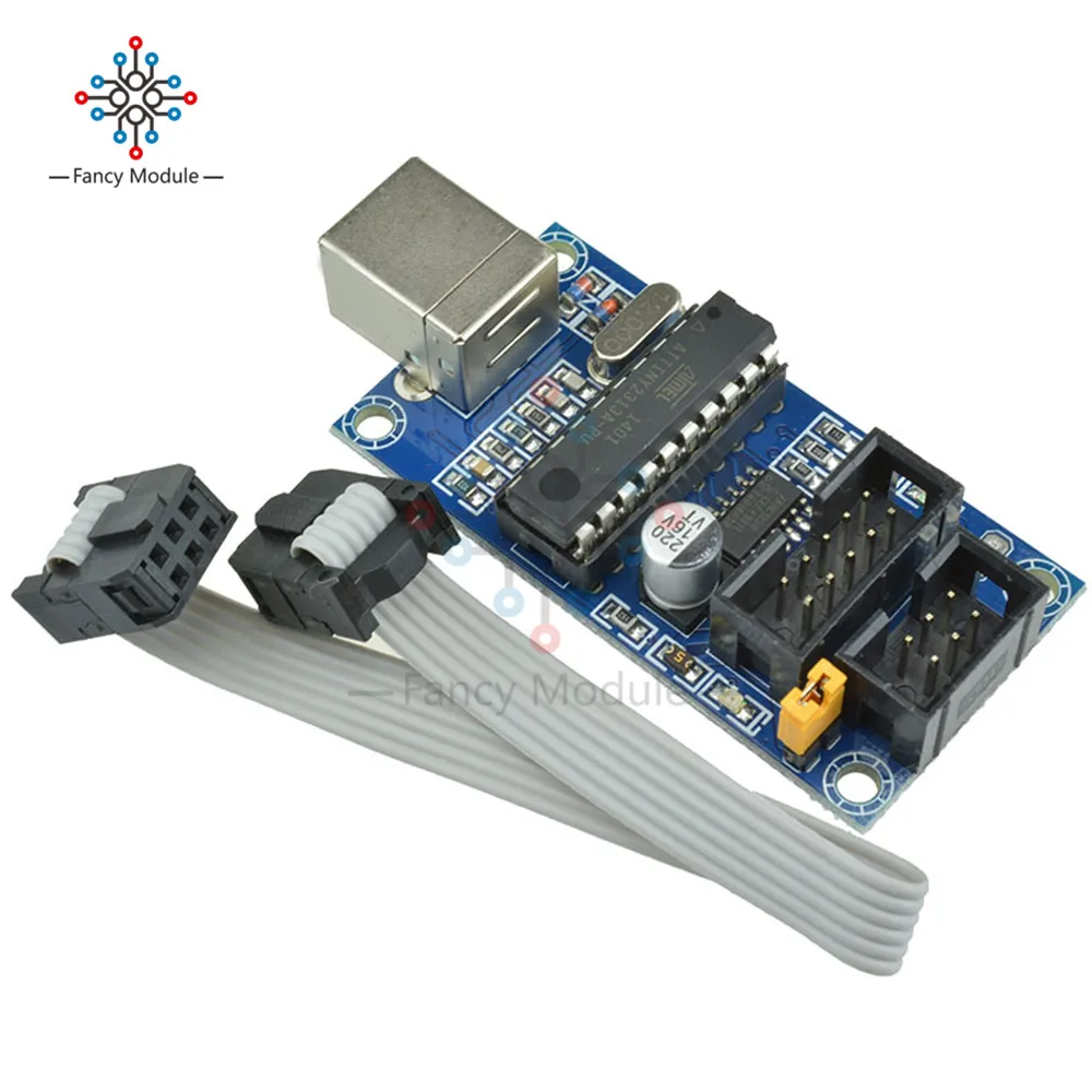 1 компл. USBTiny USBtinyISP AVR ISP программатор загрузчик для Arduino Meag2560 R3 с 10-контактным